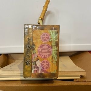 Unique, one-of-a-kind Asian-inspired bag